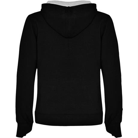 Толстовка URBAN WOMAN женская, ЧЕРНЫЙ/ПЁСТРЫЙ СЕРЫЙ M — изображение 3