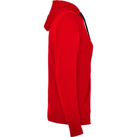 Толстовка URBAN WOMAN женская, КРАСНЫЙ/ЧЕРНЫЙ M — изображение 4