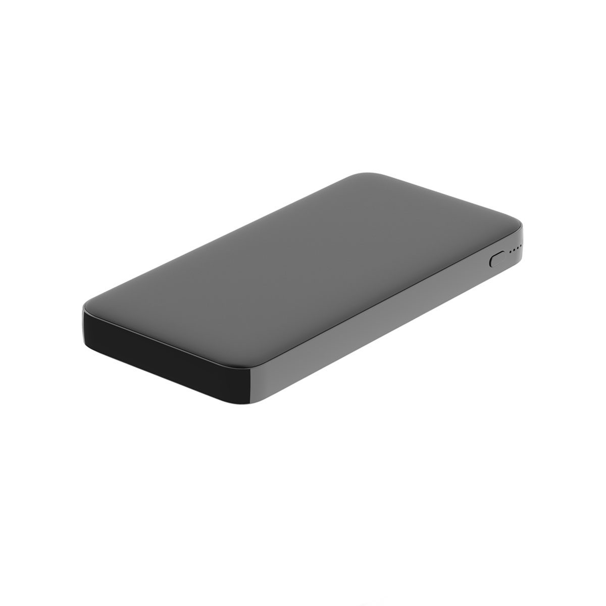 Внешний аккумулятор Polus, 10000 Mah, софт-тач покрытие, черный — изображение 2