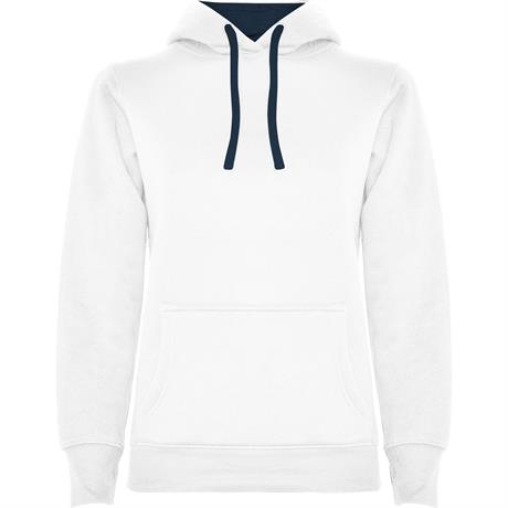 Толстовка URBAN WOMAN женская, БЕЛЫЙ/МОРСКОЙ СИНИЙ 2XL
