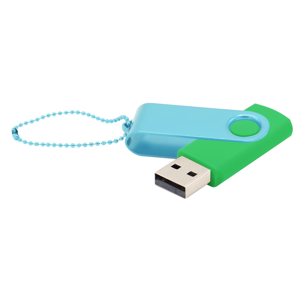 Флешка Designer To Go 2.0 USB 16Gb, зеленый/бирюзовый — изображение 2