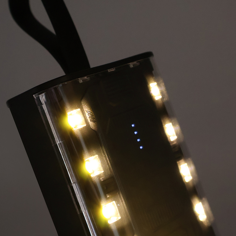 Внешний аккумулятор Courage, 5000 Mah, черный — изображение 7