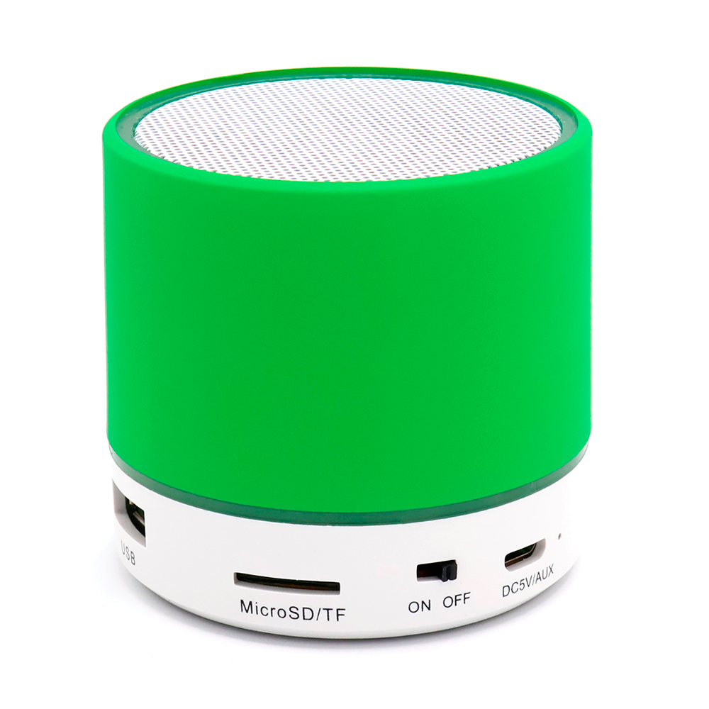 Беспроводная Bluetooth колонка Attilan (BLTS01), зелёная — изображение 2